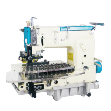 High Speed Flat-bed Interlock Sewing Machine Cylinder Bed General Plain Seaming Interlock chain stitch Sewing Machine for sale